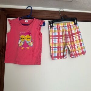 Pink Owl Kids Matching Set
